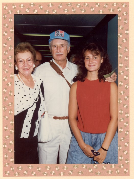 Lucile and Raymond Farr with Laurie Webb